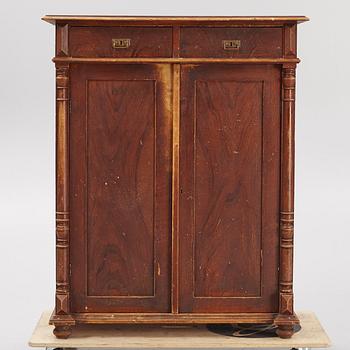 A cupboard, late 19th Century.