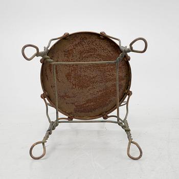 Trädgårdsmöbler, fyra delar, 1900-talets första hälft.