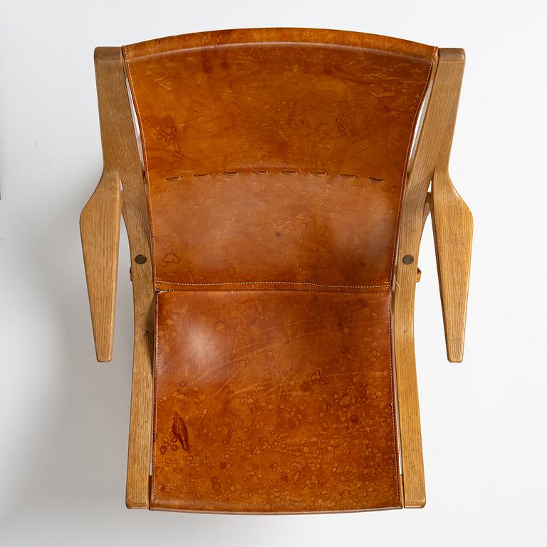 Bertil Fridhagen, fåtölj, "Limento", modell "5-168", Svenska Möbelfabrikerna, Bodafors, 1961.