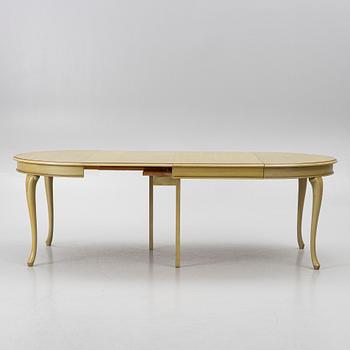 Dining group, 7 pieces. Rococo style, second half of the 20th century.