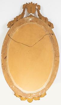 Spegellampett, gustaviansk stil, 1900-talets första hälft.