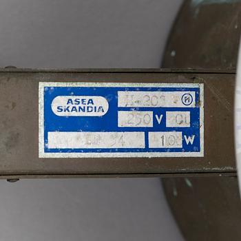 Utebelysning, ett par, modell H 203, Asea Skandia, 1900-talets slut.