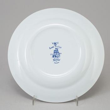 MATSERVIS, 67 delar, porslin, "Ostindia", Rörstrand, 1970/80-tal.