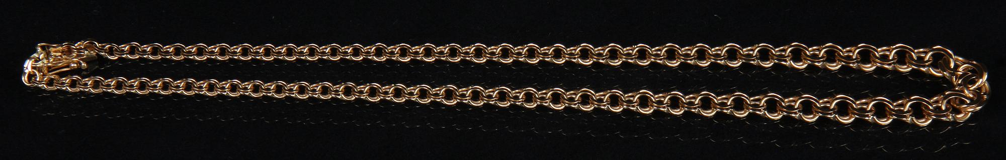 HALSBAND, guld 18k, 22 g.