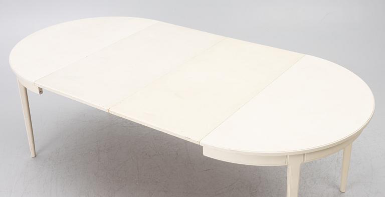 Carl Malmsten, Dining table, "Herrgården", late 20th century.
