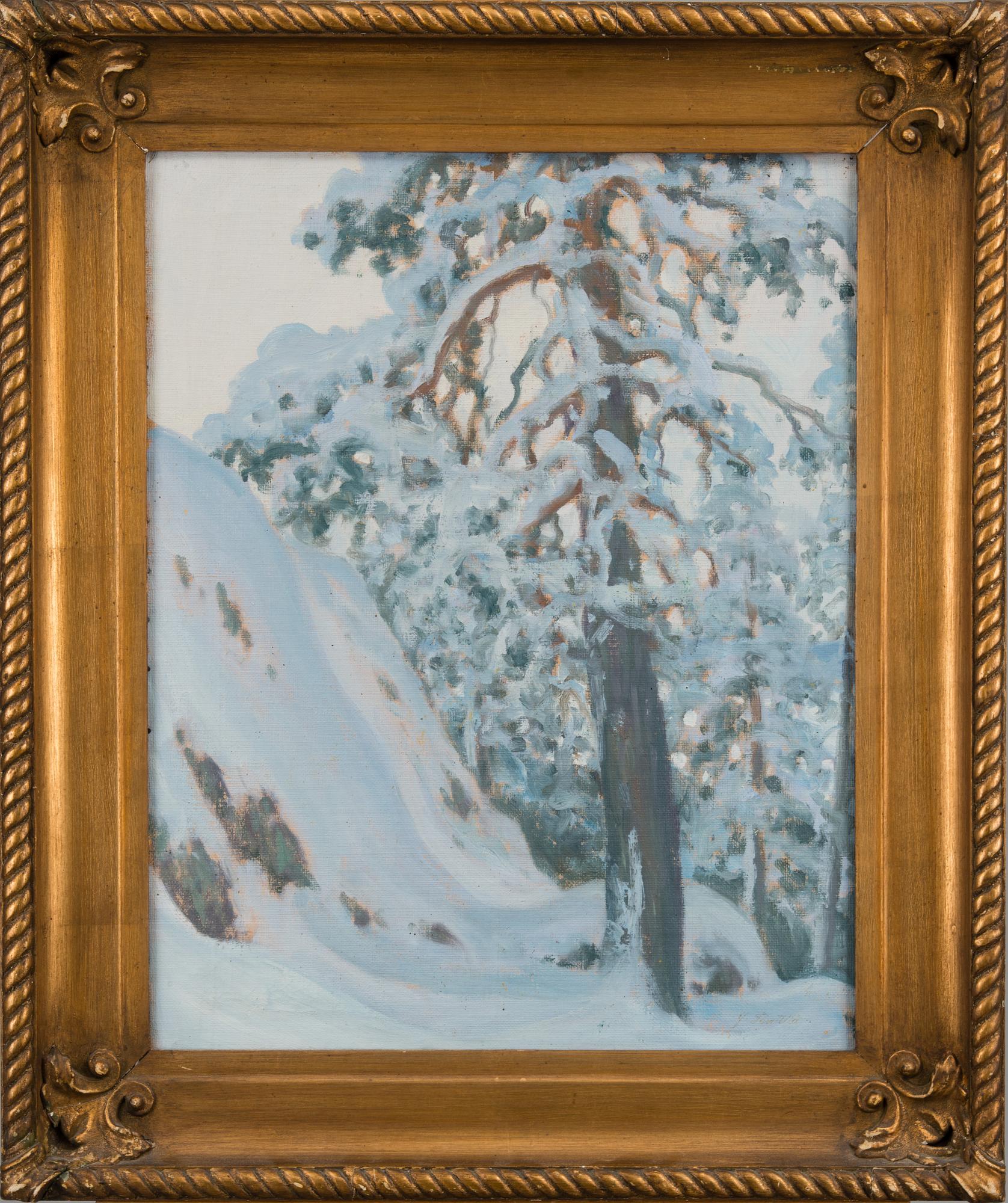 YRJÖ PENTTILÄ, olja på duk, signerad.