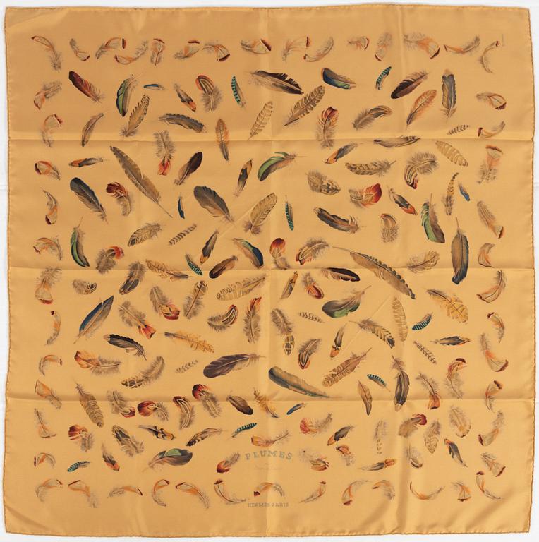Hermès, scarf, "Plumes".