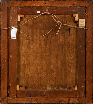 OKÄND KONSTNÄR, olja på duk, 1800-tal.