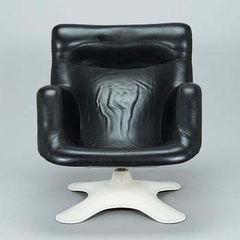 Yrjö Kukkapuro, 1980/-90s armchair 'Carousel' for Avarte, Finland.