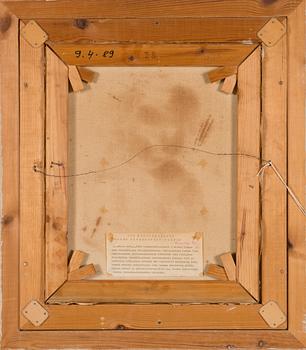 Eeli Jaatinen, öljy kankaalle, signeerattu ja päivätty -62.