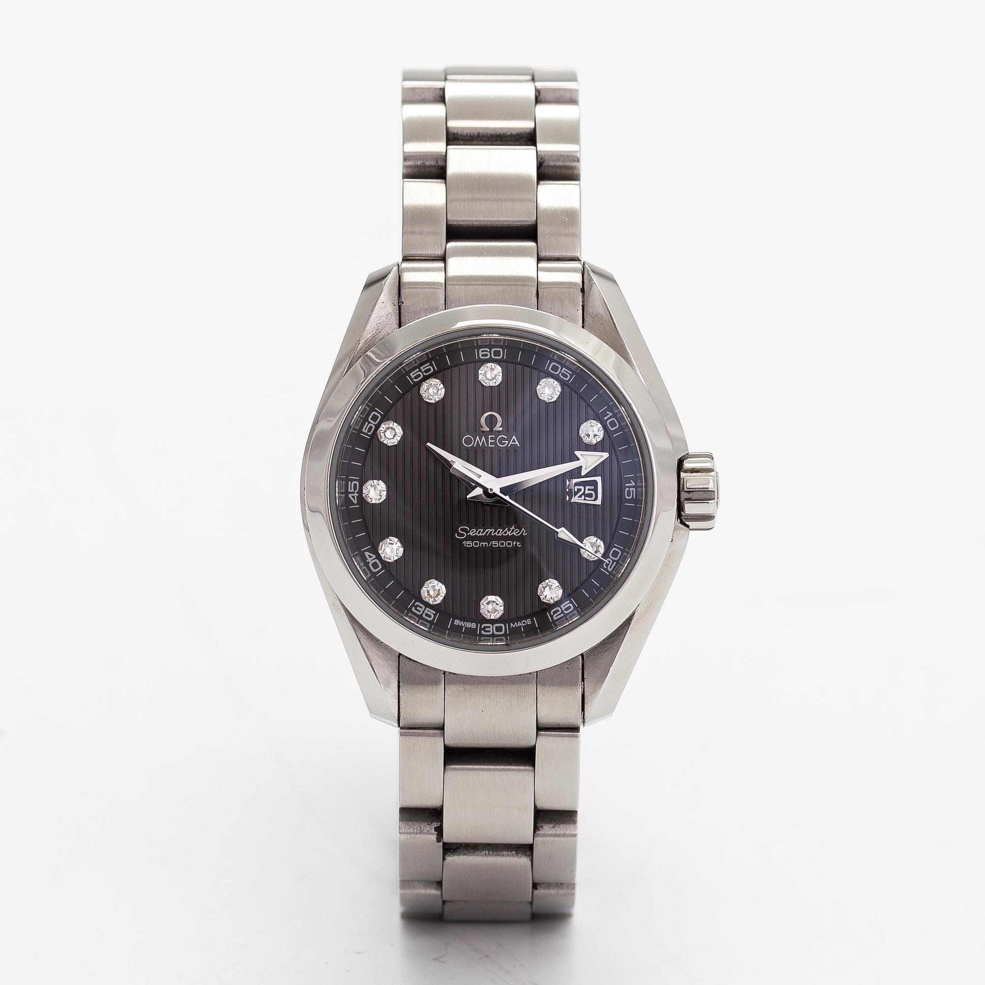Omega, Seamaster, Aqua Terra, 150m, rannekello, 30 mm.