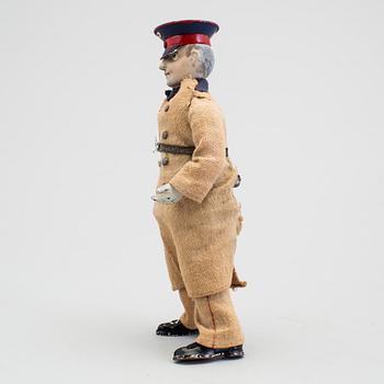 A Lehmann tinplate and textile Captain of Kopenick, Germany, 1907-1918.