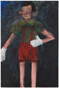 406. Jim Dine, "Pinocchio's Unhappiness About Those He Cares About".