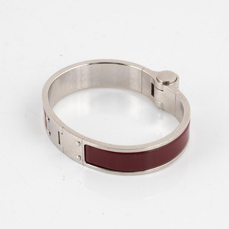 Hermès, bracelet, "Enamel hinged bracelet".