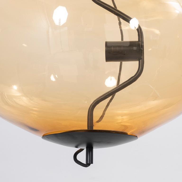 Luca Nichetto, Ceiling lamp, "fondue", David design.
