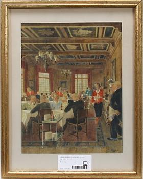 Rudolf Carlborg · RUDOLF CARLBORG, akvarell. sign o dat 1942.