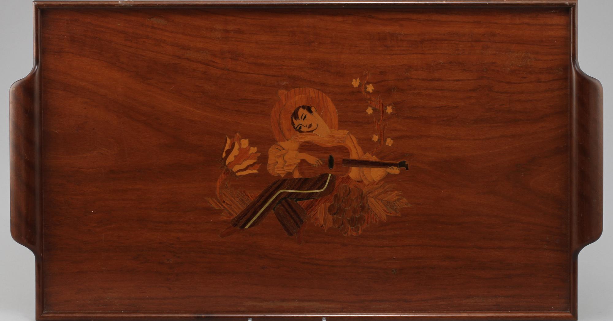 BRICKA, Mjölby Intarsia, 1930/40-tal.