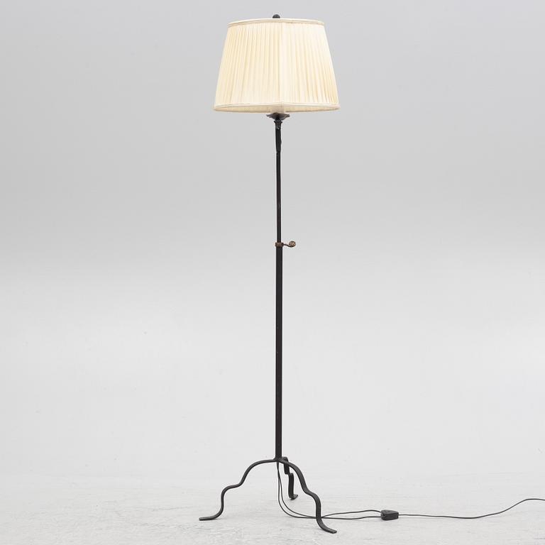 Edvard Hagman AB, a floor lamp model "3635", Norrköping, 1930s.