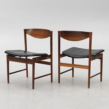Ib Kofod-Larsen, a seven-piece dining suite, Säffle Möbelfabrik, 1960's.