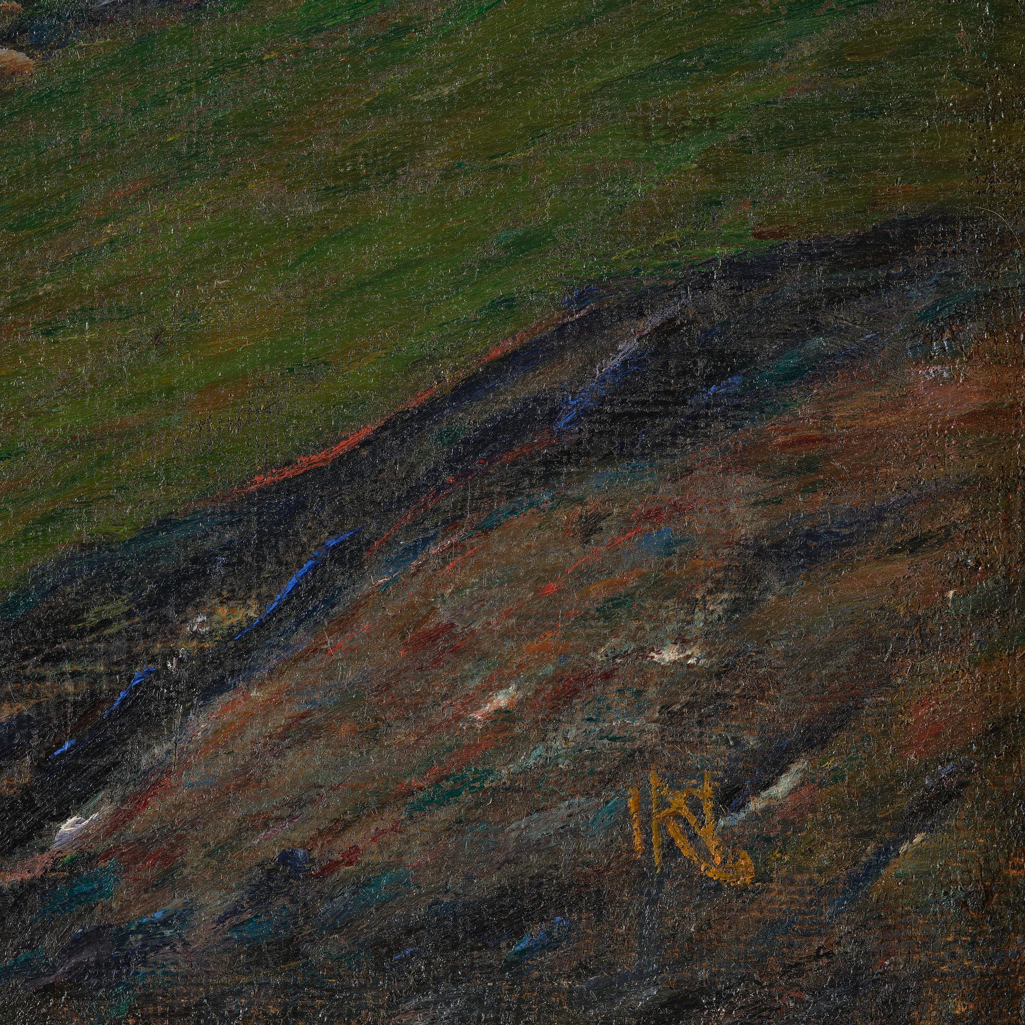 Karl Nordström, "Sunset, Bohuslän".