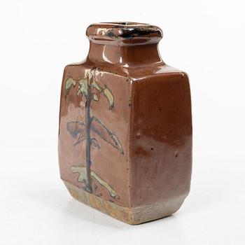 Shoji Hamada, attributed to, A stoneware vase, Japan, 1960s.