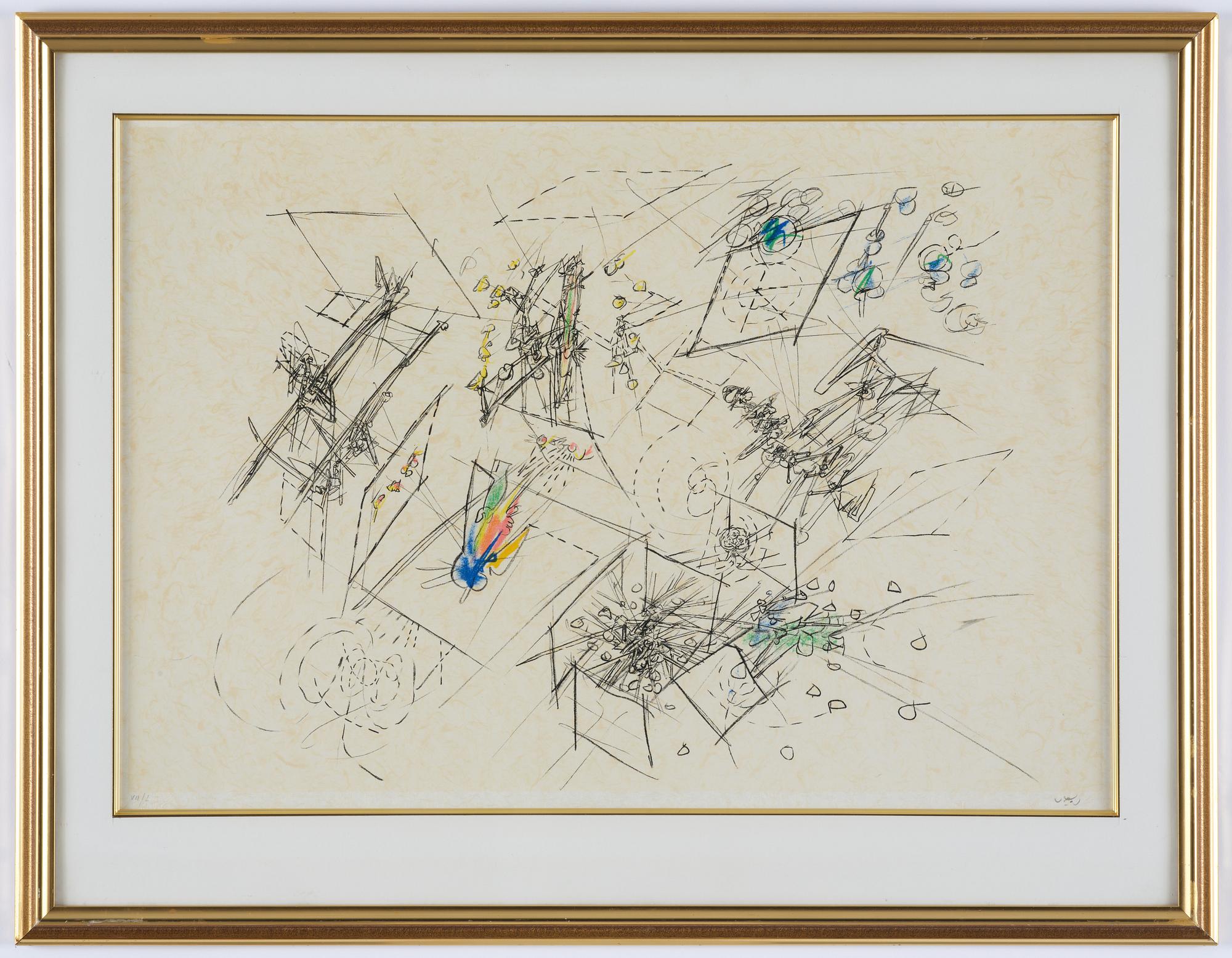 Roberto Matta, Komposition.