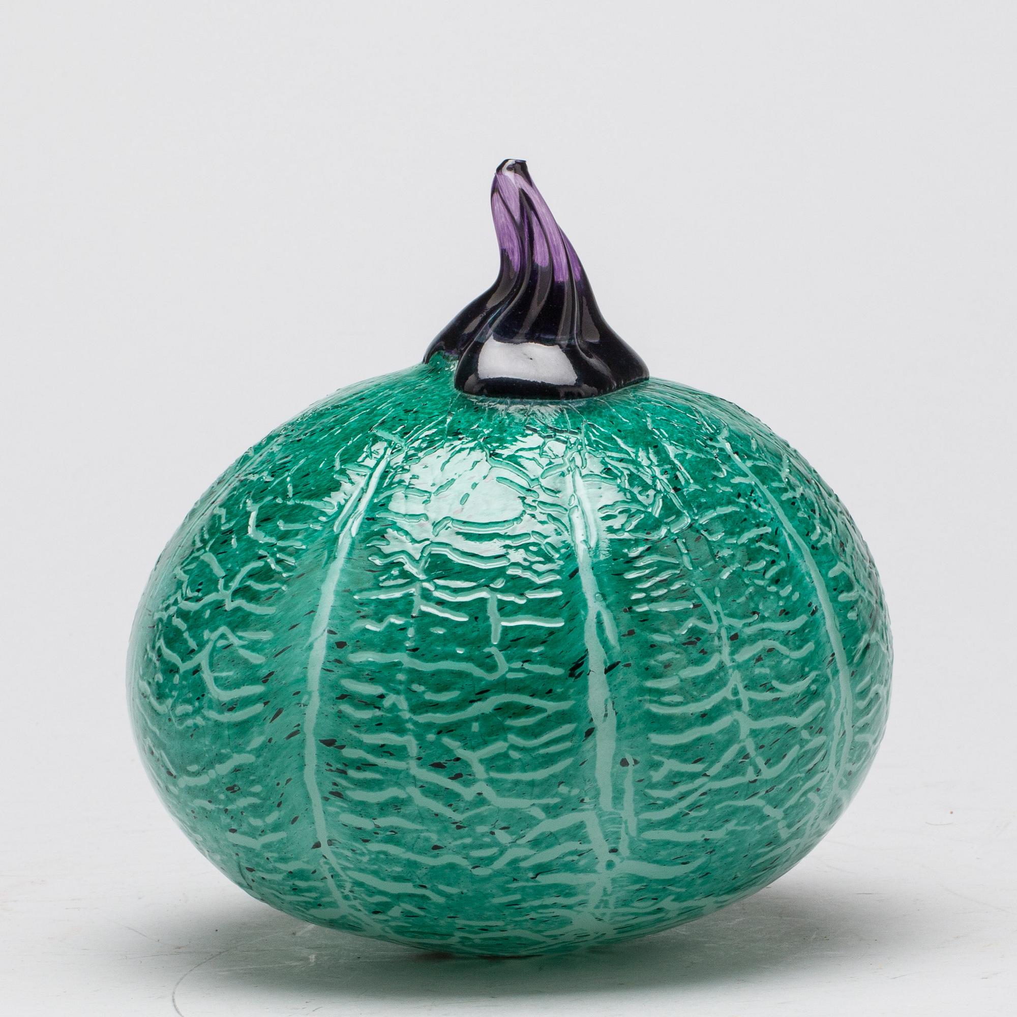 SKULPTUR, glas. Åfors, signerad Gunnel Sahlin.