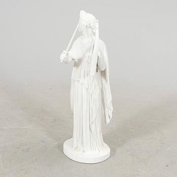 A plaster statue of Erato modern copy.