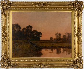 Clovis Frederick Terraire, Twilight Landscape.