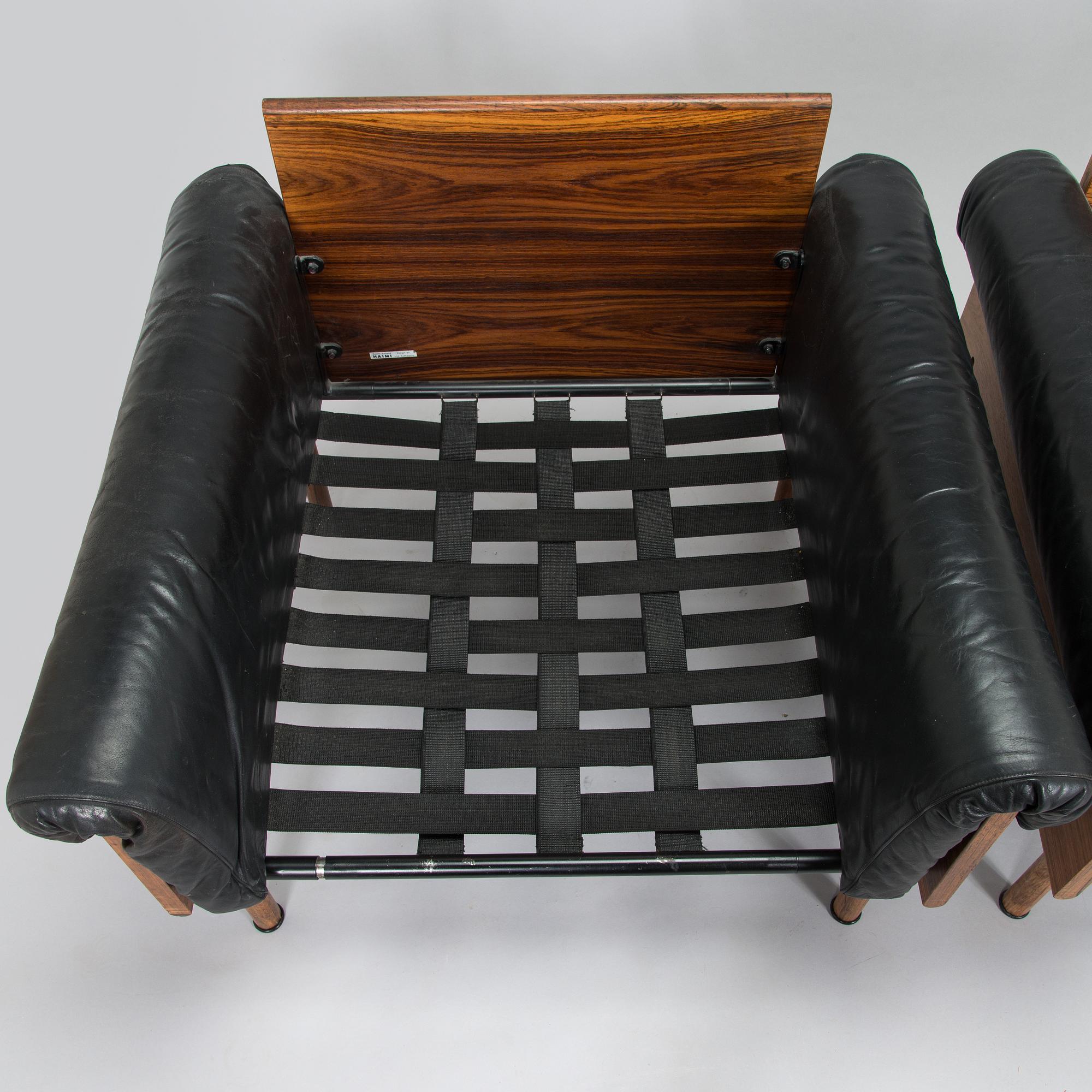 Yrjö Kukkapuro / Reino Ruokolainen, soffgrupp 4 delar, Haimi 1970-tal.