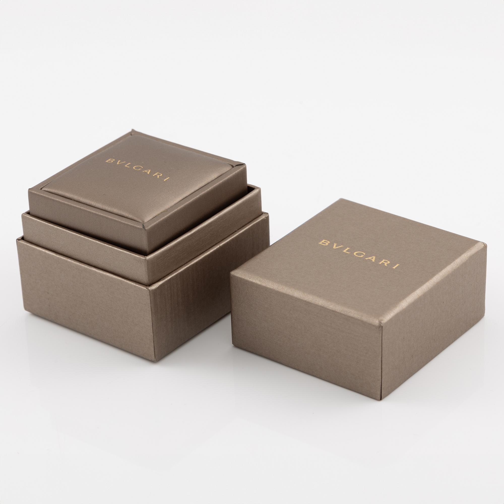 Bulgari ring "Viper" 18K white gold.