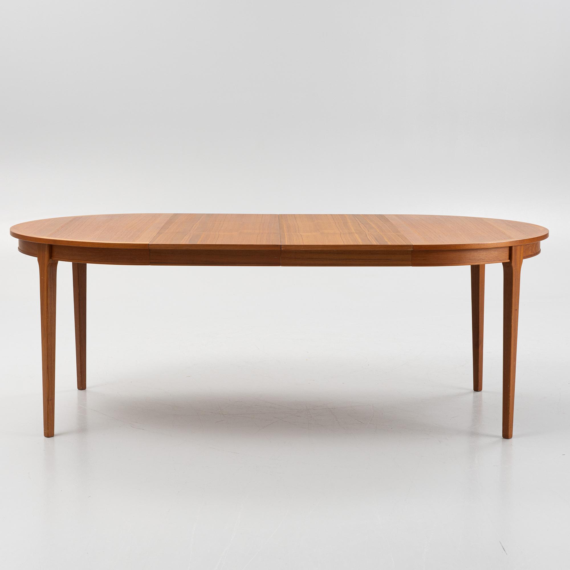 Matbord, 1900-talets andra hälft.