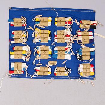 SIGNALFLAGGOR, 42 st, 1900-tal.