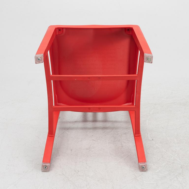 Stolar, 6 st, "111 Navy Chair", Emeco & Coca-Cola.