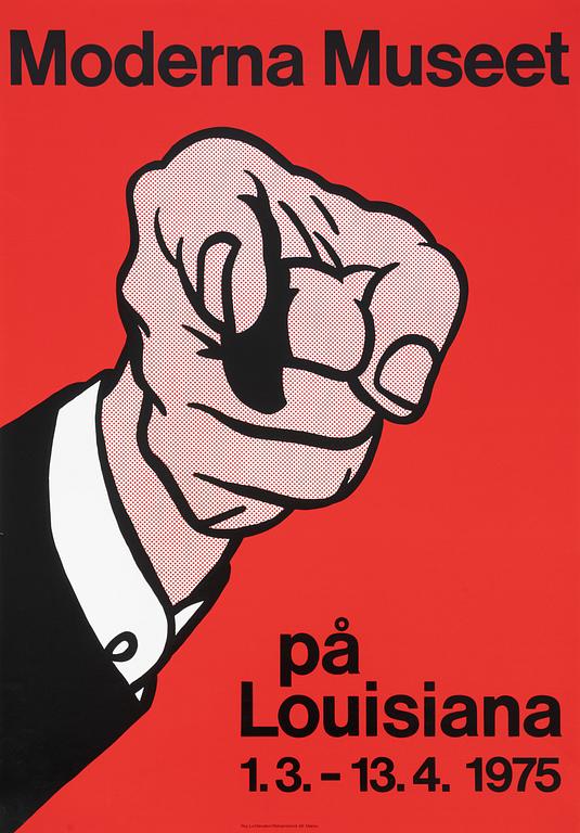 Roy Lichtenstein, 'Moderna Museet på Louisiana'.