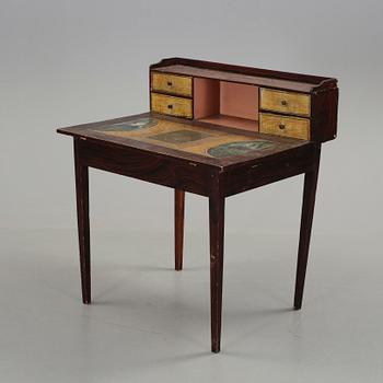 SKRIVBORD, allmoge, Rengsjö, Hälsingland, 1800-talets andra hälft.