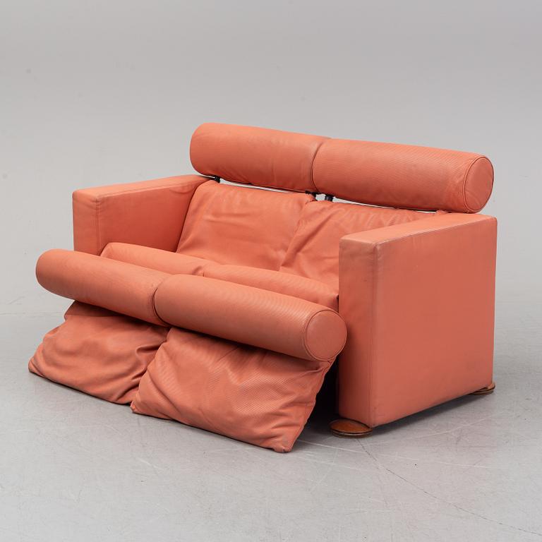 Gaetano Pesce, a leather sofa, Meritalia, Italy.