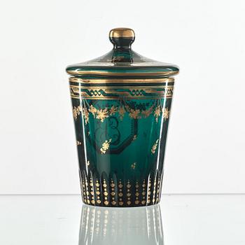 A Russian Empire goblet with cover, 19th Century.
