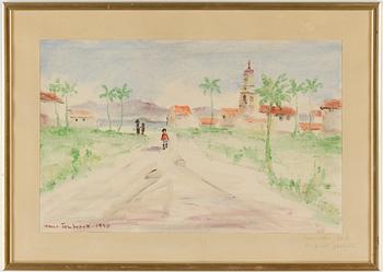 Hans Tombrock · HANS TOMBROCK, pastell. Signerad och daterad 1940.