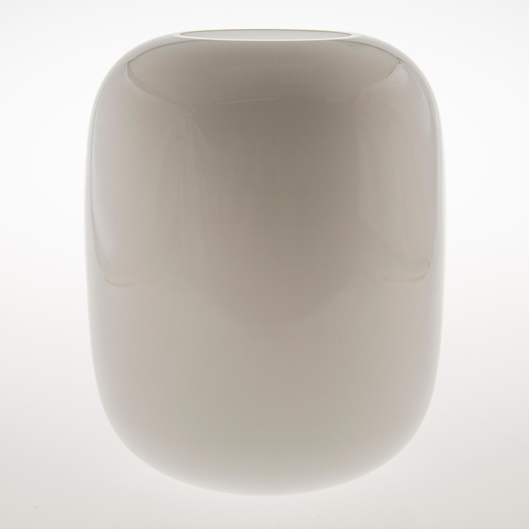 TIMO SARPANEVA, A 'Jurmo' glass vase, signed Timo Sarpaneva. Iittala, 1980s. Model designed in 1978.