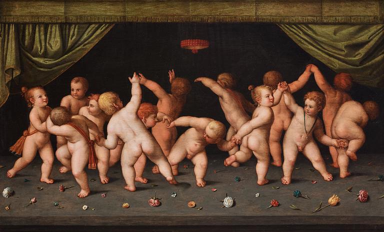 Otto van Veen Circle of, Dancing Putti.