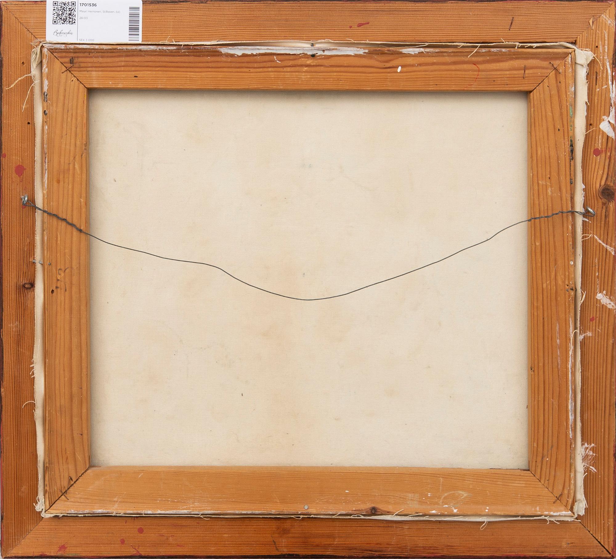 Mauri Heinonen, Stilleben.