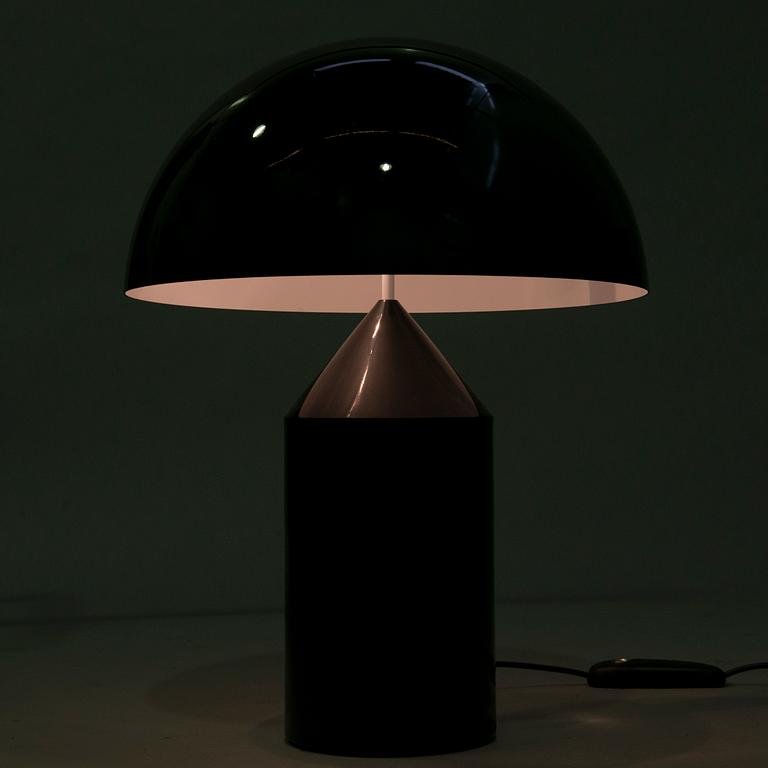 VICO MAGISTRETTI, an 'Atollo' table lamp for Oluce. Designed 1977.