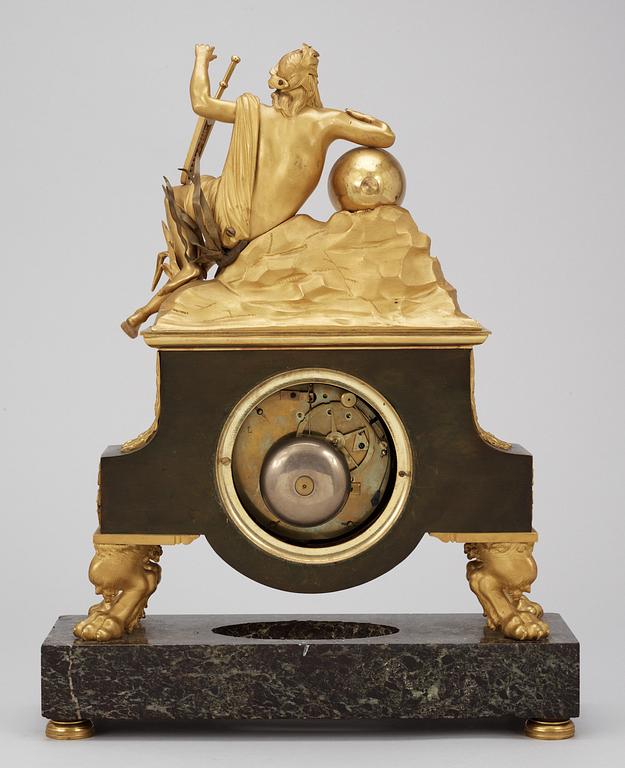 A French Empire early 19th Century mantel clock.