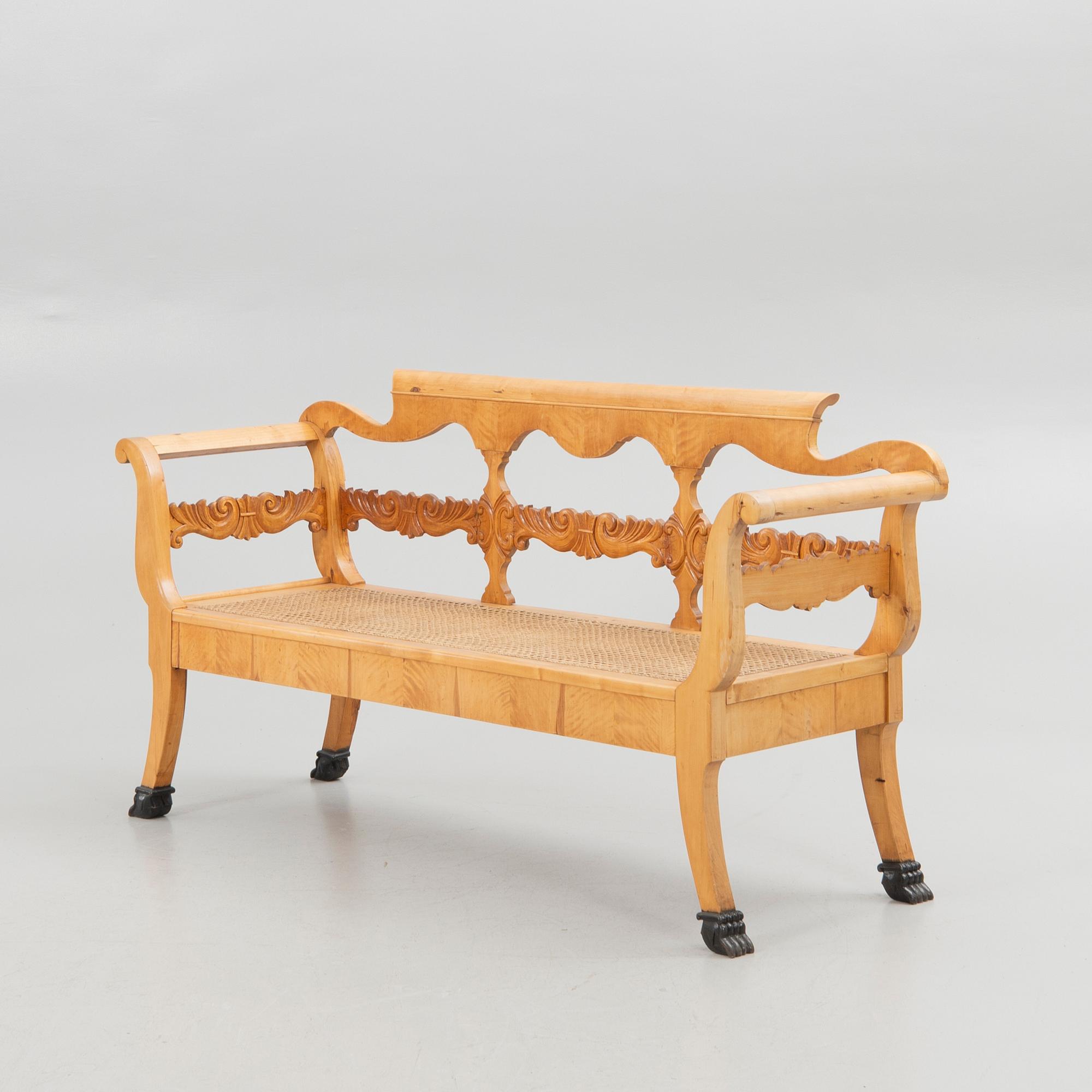 Sofa, Karl Johan style, early 20th century.