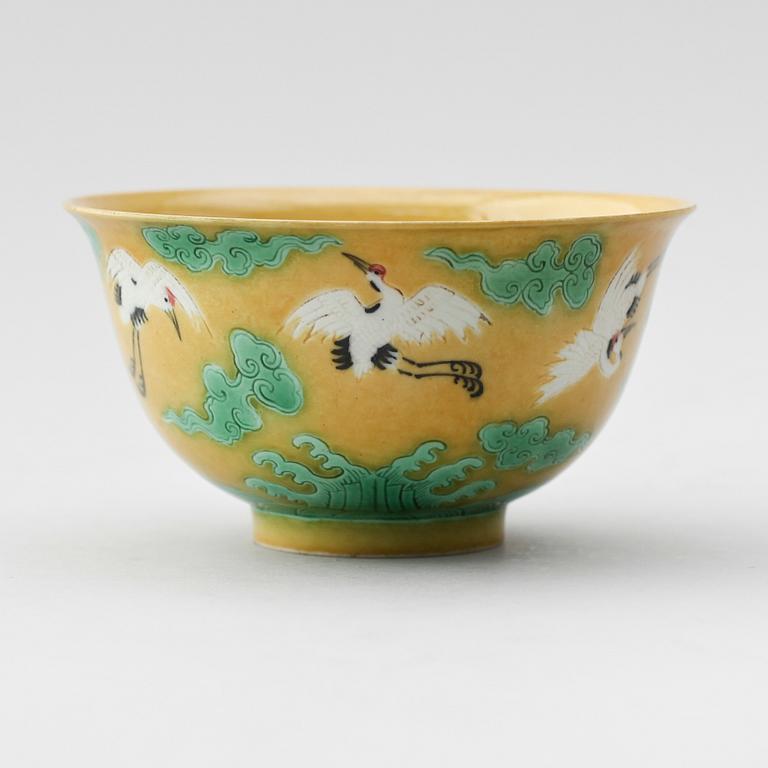 SKÅL, porslin, Kina, sannolikt 1900-tal.