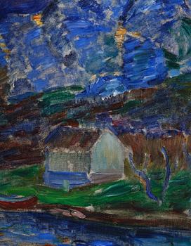 Inge Schiöler, House by the water.