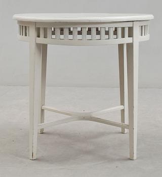 SALONGSBORD, gustaviansk stil, omkring 1900.