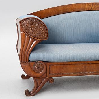Soffa, 1800-talets första hälft. Empire.