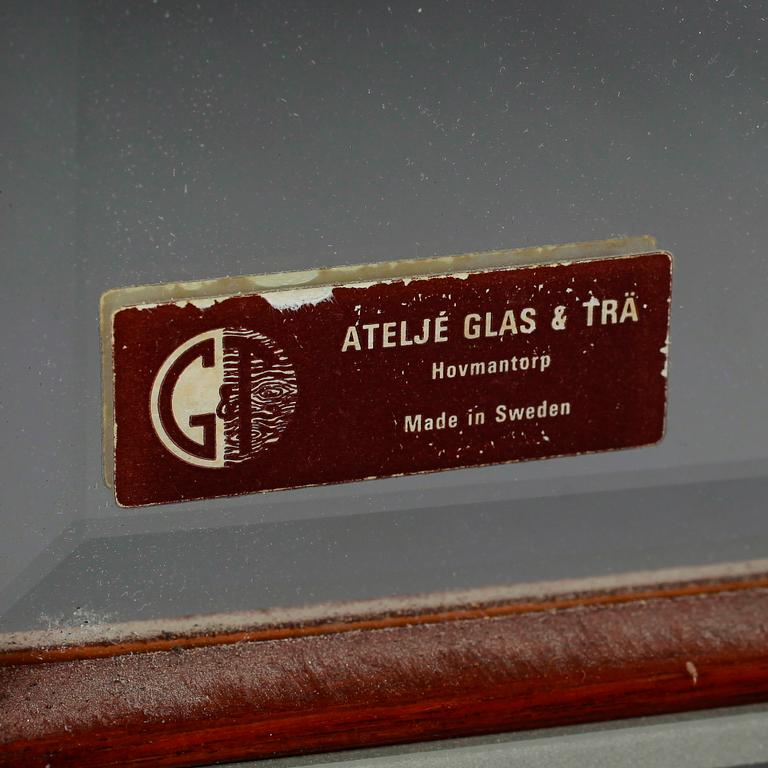 SPEGEL, Glas & Trä, Hovmantorp, 1900-talets andra hälft.
